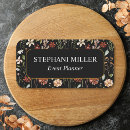 Search for vintage floral name tags Garden