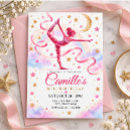 Search for gymnastics party invitations Girl