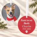Search for elegant pet memorial ornaments Forever in our hearts