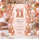 Search for 11 year old birthday invitations Modern