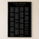 Search for black wedding seating charts Alphabetical