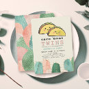 Search for taco baby shower invitations Cactus