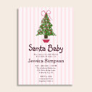 Search for christmas tree baby shower invitations Winter