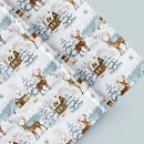 Search for christmas village wrapping paper Watercolor