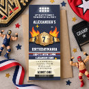 Search for wrestling birthday invitations Wrestler