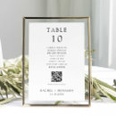 Search for menu table cards Elegant