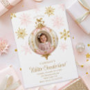 Search for december birthday invitations Winter onederland