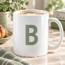 Search for bold letters mugs Initial