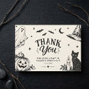 Search for spooky thank you cards Modern