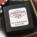 Search for vegas wedding stickers Red