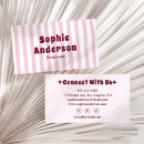 Search for cute girly business cards Trendy girly feminine aesthetic