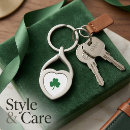 Search for clover keychains Three leaf clover
