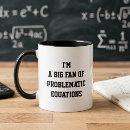 Recherche de professeur maths drôle tasses Humour mathématique