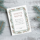 Search for christmas enclosure cards Winter baby shower