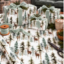 Search for forest christmas wrapping paper Woodland