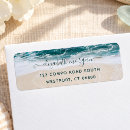 Search for teal green return address labels Girly