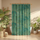 Search for palm leaf shower curtains Green