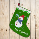 Search for snowman christmas stockings Snowflake