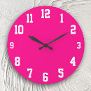 Recherche de blanc et rose horloges Pour elle