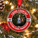 Search for cross country runner ornaments Running