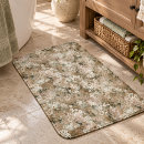 Search for floral bath mats Botanical pattern