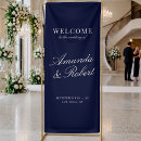 Search for navy welcome wedding signs Elegant