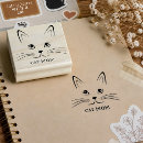 Search for face rubber stamps Kitty