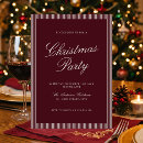 Search for burgundy christmas invitations Red