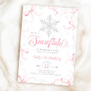 Search for snowflake 1st birthday invitations Watercolor