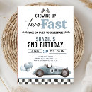Search for chequered flag birthday invitations 2nd