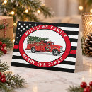 Search for fire truck christmas cards Firefighter