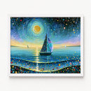 Search for full moon painting posters Modern