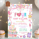 Search for gems invitations For kids