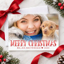 Search for pet christmas cards Family photo