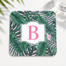 Recherche de monogrammes dessous de verres Pour elle