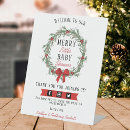 Search for merry christmas signs Merry little baby shower