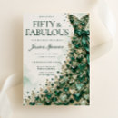 Search for jewel birthday invitations Emerald