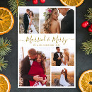 Search for merry married christmas cards Mr and mrs