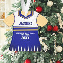 Search for cheerleader ornaments School colours