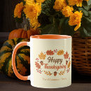 Search for cute thanksgiving mugs Yellow