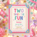 Search for 2 year old birthday invitations 2nd birthday girl