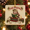 Search for book lover ornaments Bookish christmas