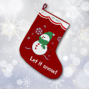 Search for snowman christmas stockings Snowflake