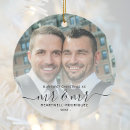 Search for lgbtq ornaments First christmas married