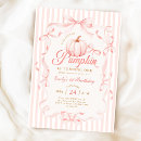 Search for pumpkin 1st birthday invitations Coquette