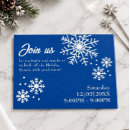 Search for christmas party postcards Snowflakes