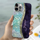 Recherche de licorne bleue iphone coques Pour elle
