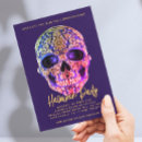 Recherche de muerto cartes postales Crâne floral