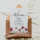 Search for love in bloom bridal shower invitations Modern