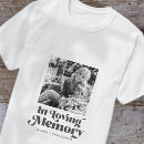 Recherche de memory tshirts Funérailles